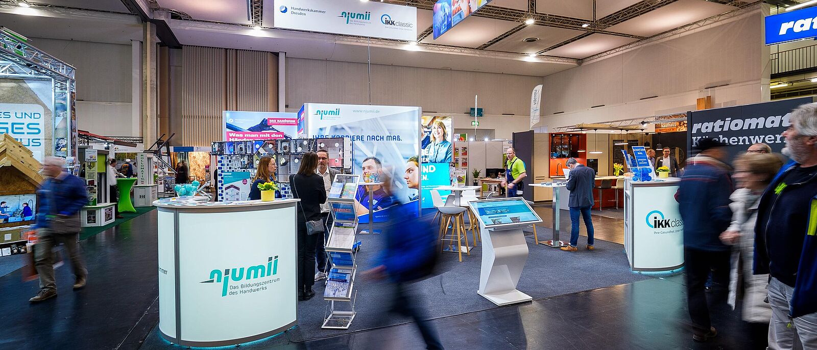 Impressionen der Handwerkskammer Dresden auf der Baumesse HAUS 2025 vom 6. bis 9. März 2025