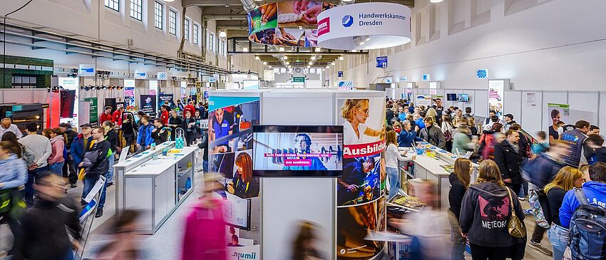 Vielfältige Handwerksberufe auf der Messe KarriereStart 2025, vom 24. bis 26. Januar in Dresden - Zum Beitrag