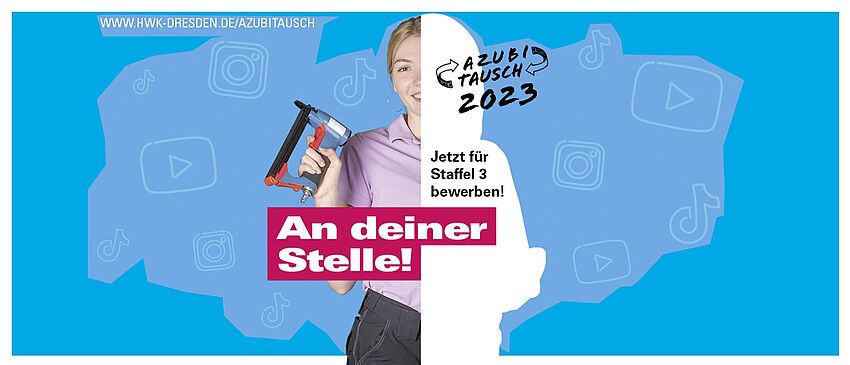 Handwerkskammer Dresden sucht sechs neue Azubis für eigene YouTube-Serie - Zum Beitrag
